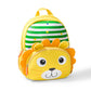 Sac à dos maternelle animaux rayé