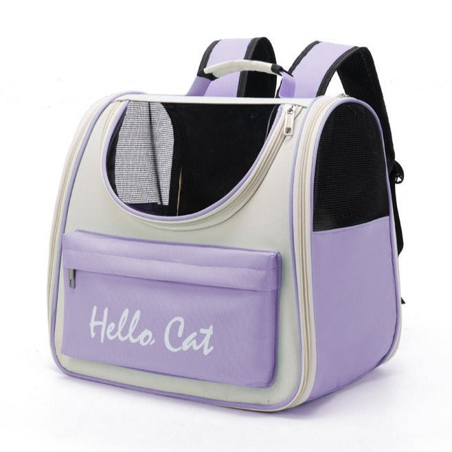 Sac à dos pour chat et chien Hello Cat