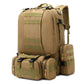 Sac à dos militaire grande capacité poche amovible 50 litres