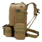 Sac à dos militaire grande capacité poche amovible 50 litres
